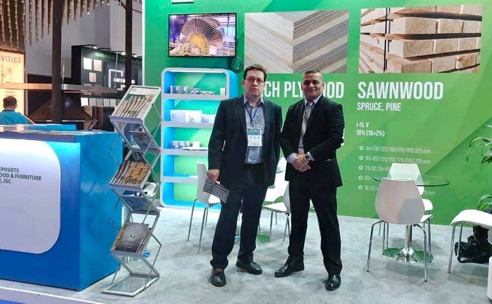 “Vologda woodworkers” take part in the international construction exhibition “The Big 5” in Dubai