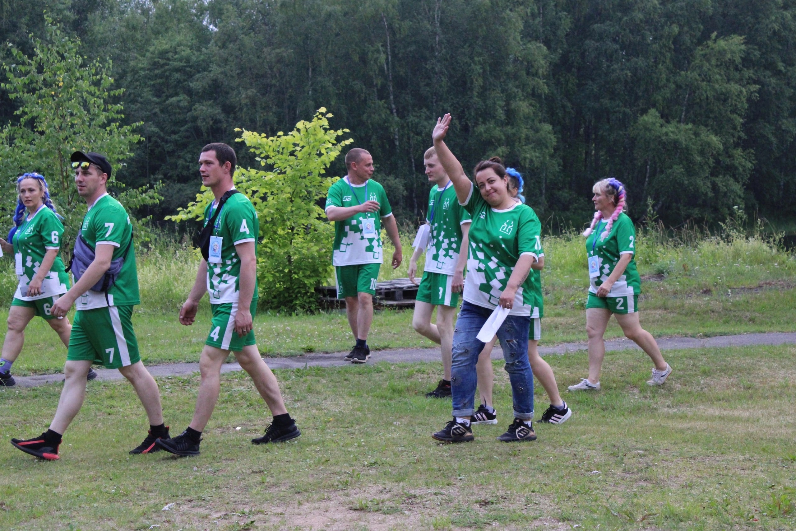 Команда «ШКДП» приняла участие в областном молодёжном турслёте «Время молодых»